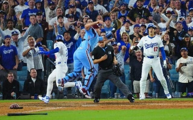 サヨナラ勝利が危うく幻に!?　ド軍韓国逸材の“失態”が話題…米報道「正確だったら」