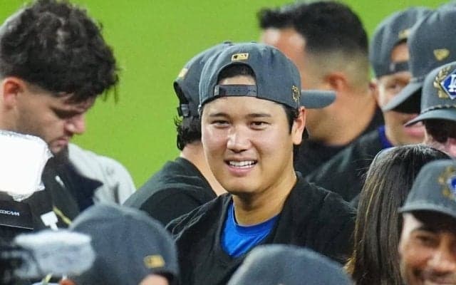 大谷翔平が「やばい今の！　やっば!!」　“溺れ”かけて大慌て…素の表情にX歓喜「幸せ」