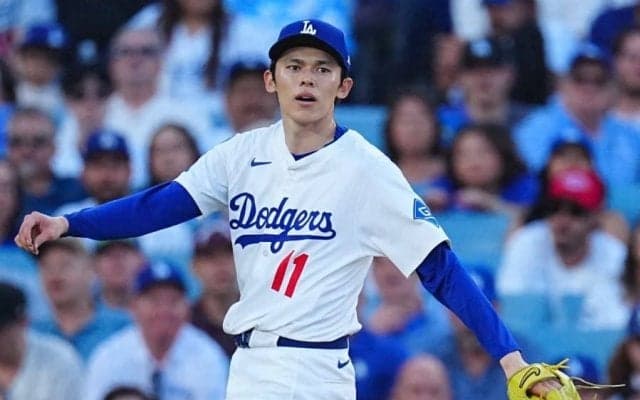 佐々木朗希が「認められた感がある」　感情爆発のド迫力ショット…X爆笑「滝修行みたい」