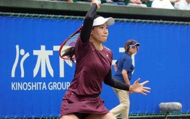 日比野菜緒、世界49位ダニロビッチに善戦もフルセットで敗れて初戦敗退[木下グループジャパンオープン]