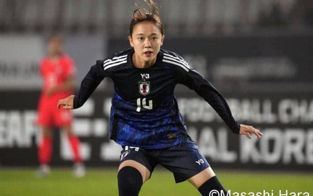 可憐な笑顔の得点王が“なでしこ新エース”に立候補！ INAC神戸FWが｢高さ｣を見せつける豪快ヘッド弾！ 2戦連発8ゴール目で｢まぢ強すぎ！りこ｣