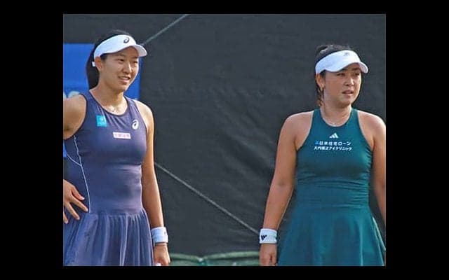  内島萌夏/穂積絵莉ペア 8強ならず 