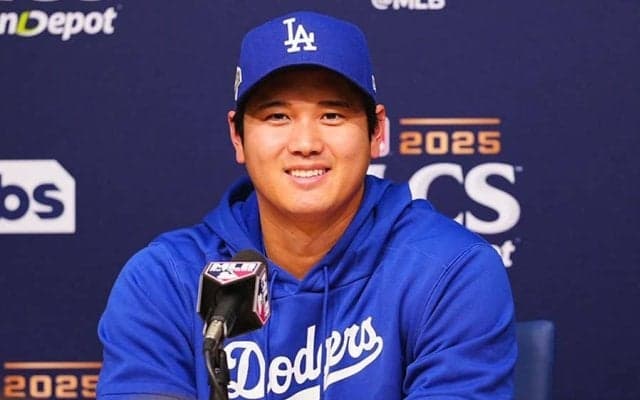 大谷翔平、ロバーツ監督の苦言に「打てば勝てると」　PS2度目の登板へ…語った意気込み