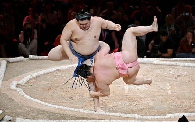 「大相撲は単なる格闘技にあらず」　ロンドン公演、5400席埋まる