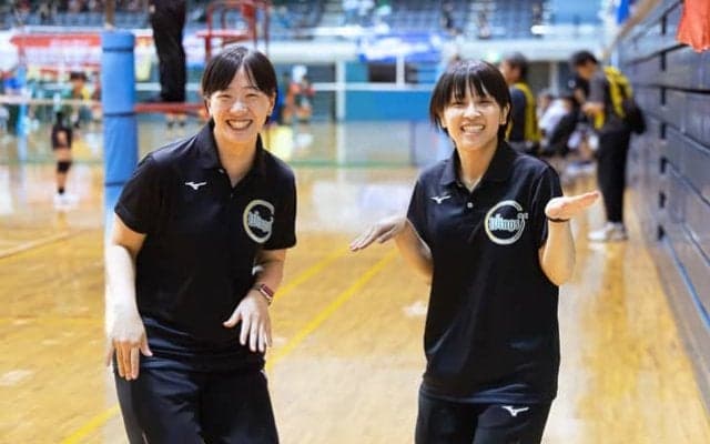 【バレー】群馬グリーンウイングスジュニアU15 丸山佳穂監督「選手だけでなく自分も緊張しました」、松尾奈津子コーチ「将来を見た育成を」