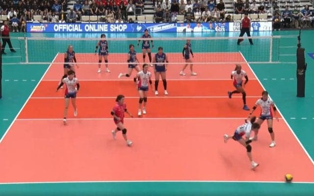 女子バレー、ありえないトリック返球に「えーっ！？そういうことできるんだ！」ファン驚愕 