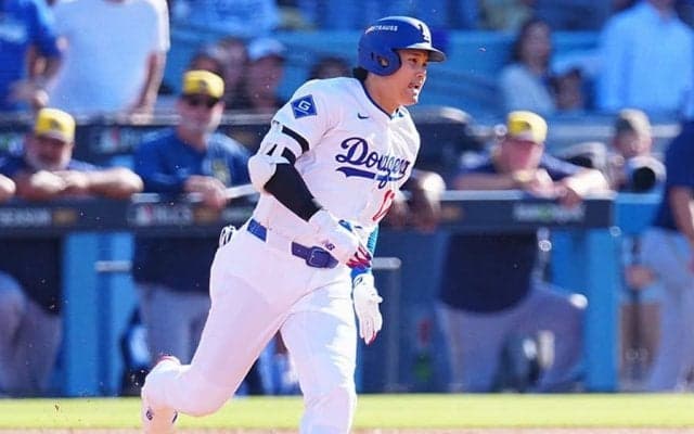 ド軍が3連勝、2年連続WS進出へ王手　大谷は技あり三塁打＆1得点、朗希が復活3セーブ目