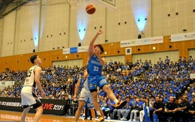 島根スサマジ、ホーム初戦飾れず　佐賀に79-87、3千人詰めかけ