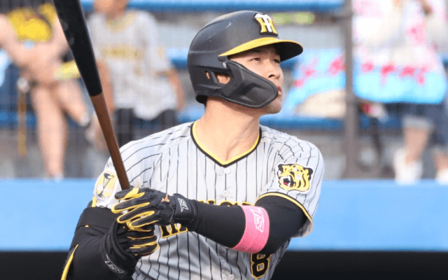 阪神・佐藤輝明の先制弾に\"ご飯3杯行けるわー\"、\"打ちすぎやって\"　SNSでもトレンド入りする大騒ぎ！