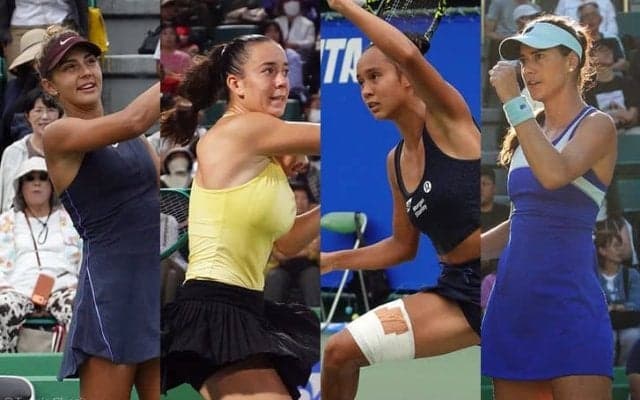 大坂なおみは準々決勝を棄権…世界27位フェルナンデスら「木下グループジャパンオープン」のシングルス4強が出揃う