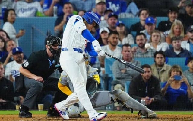 大谷の場外弾、同僚は“ドン引き”　フリーマンは口開け頭抱える…ブルペンは狂喜乱舞