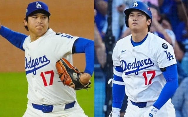 ド軍、大谷劇場でWS進出決定　1試合3HR＆7回途中10K無失点で2勝目…朗希が胴上げ投手