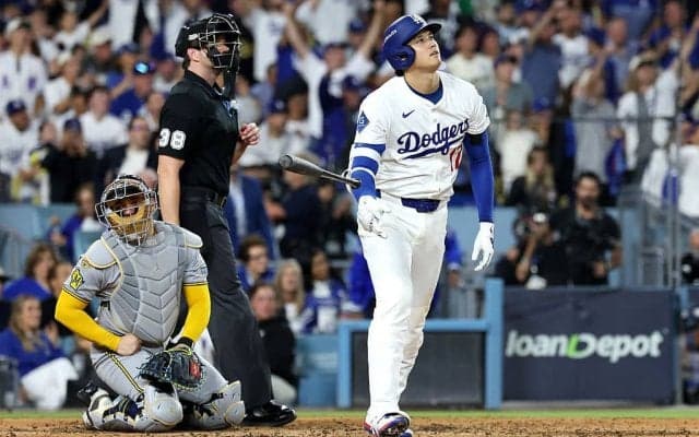 球場騒然！大谷翔平は「人間やめたんか」驚愕の“爆速場外弾”→188キロ弾丸ライナーで打球が消える「飛ばしすぎ」