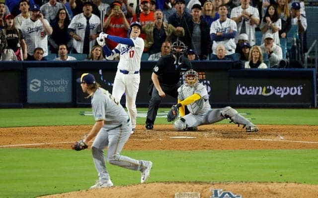 投手がフラフラ… 大谷翔平、逆方向豪快弾で“異変”「ダメージでかい」相手投手の被弾リアクションが話題に「さすがにな…」「可哀想だな」