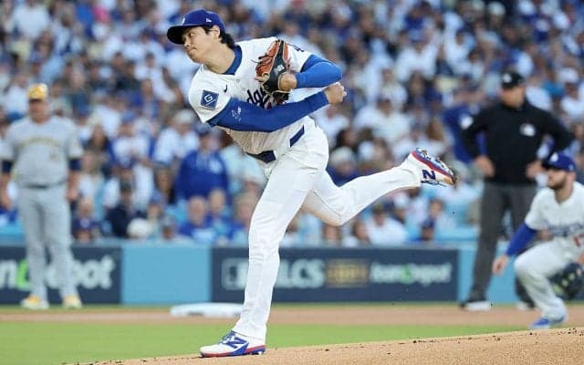 打者が混乱！大谷翔平に「絶望しかない」スライダー連投→161キロ“火の玉ストレート”が爆速通過… マン振り三振で「緩急エグすぎる」