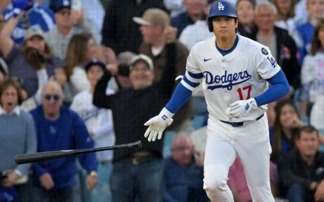 唖然としたフリーマンに米ファン爆笑「自分と同じ反応」　大谷翔平が起こした“珍光景”