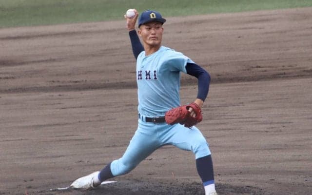 近江の最速148キロ右腕が1安打1失点の快投！甲子園準優勝を経験している指揮官がポテンシャルの高さを称賛【近畿】