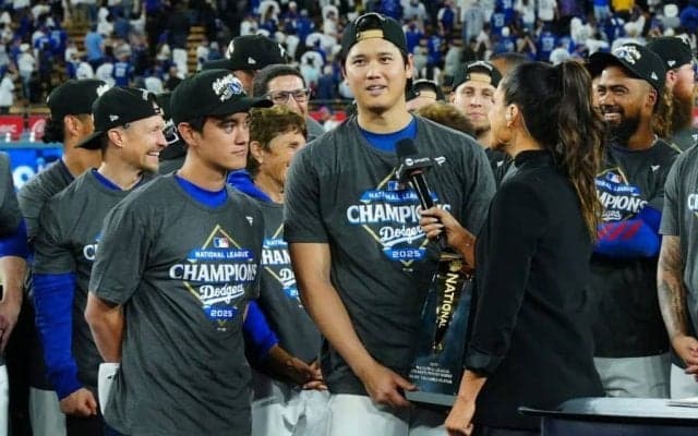 大谷通訳が“咄嗟の判断”「とんでもないユーモア」　見えた配慮…一言に相次ぐ称賛