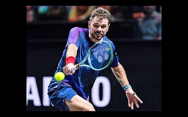  40歳ワウリンカ 地元大会で最年長勝利 