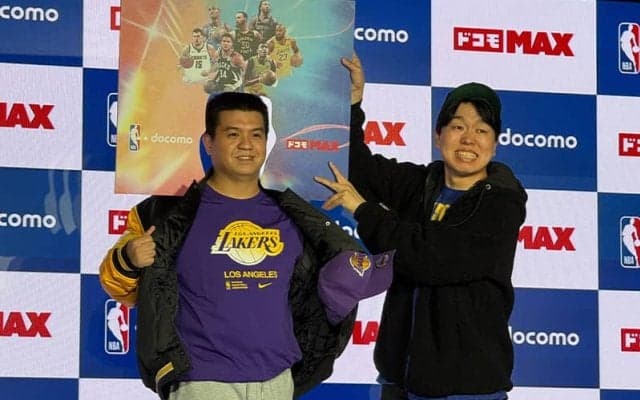 “角刈りの大先輩”NBAレジェンドの名前も浮上…ジェラードンがNBA docomo開幕イベントに登場