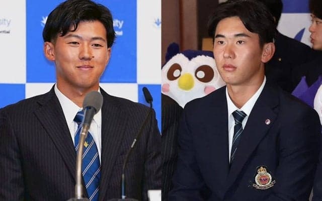 ドラフト1位指名12人が出揃う　目玉の立石は阪神、佐々木麟太郎が競合で鷹へ…巨人が一本釣り