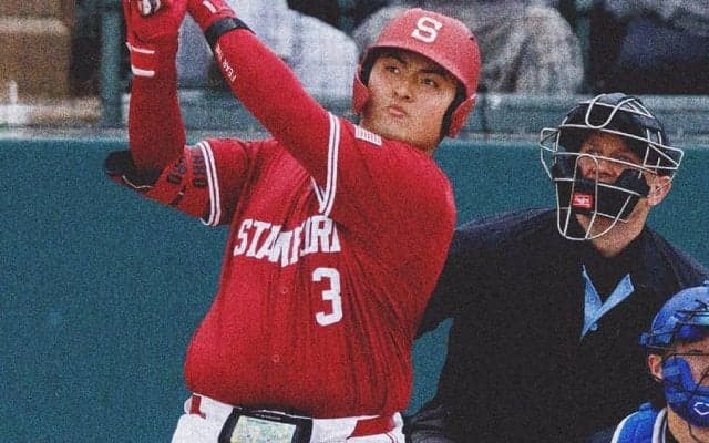 他の会場まで騒然…佐々木麟太郎が1位で競合に　まさかの指名に衝撃、ソフトバンクが交渉権
