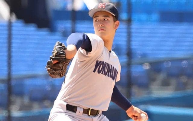 千葉ロッテが横浜・奥村頼人を3位で指名！1位指名の健大高崎・石垣と同じ球団へ！【ドラフト】