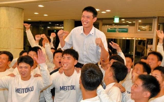 「ずっと憧れ」の日本ハムから指名　道産子の明徳義塾・藤森海斗選手