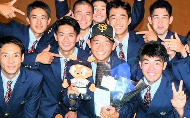 巨人育成3位指名の豊橋中央・松井蓮太朗　「阿部監督超える選手に」