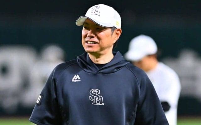 鷹・小久保監督、佐々木麟太郎は「特殊な例」　ドラ1指名は「この先も考えて」