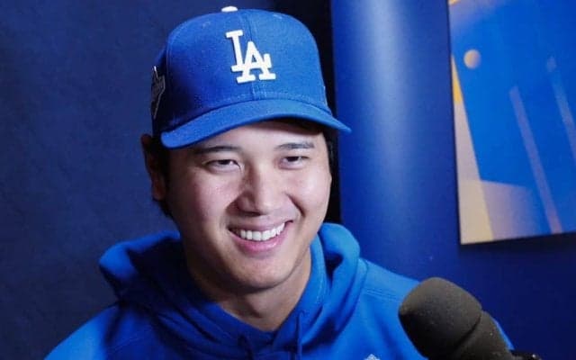 大谷会見でまさかの質問「オレのこと嫌いなの？」　突然乱入の“現役戦士”に日米爆笑