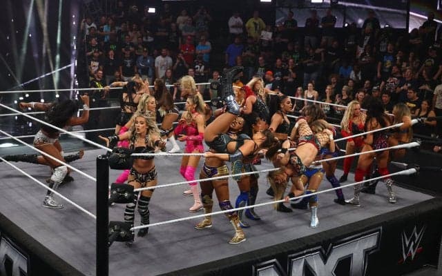 痛恨ミス！ 美女レスラー、鉄柱でツルリ…前代未聞の“ドジっ子ハプニング”にファン総ツッコミ「自分でわろてるやん」