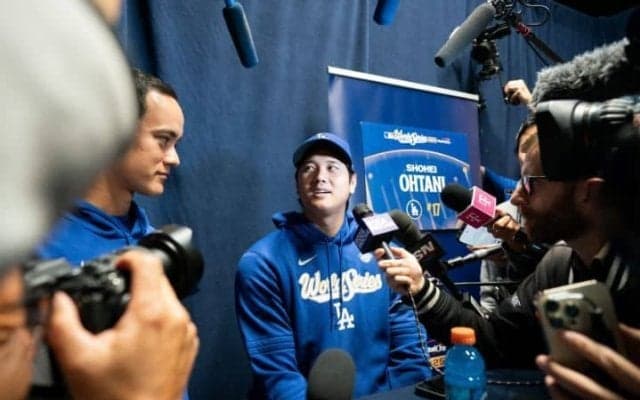 「トロントに来ている日本の報道陣は109人」大谷翔平のWS前日会見狂騒曲　カナダ発のルポから伝わる異様な熱気