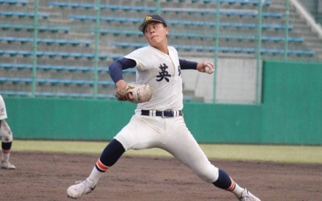 NPBスカウト7球団が熱視線！英明の最速141キロ左腕が好投手対決制して初戦突破！【四国大会】 