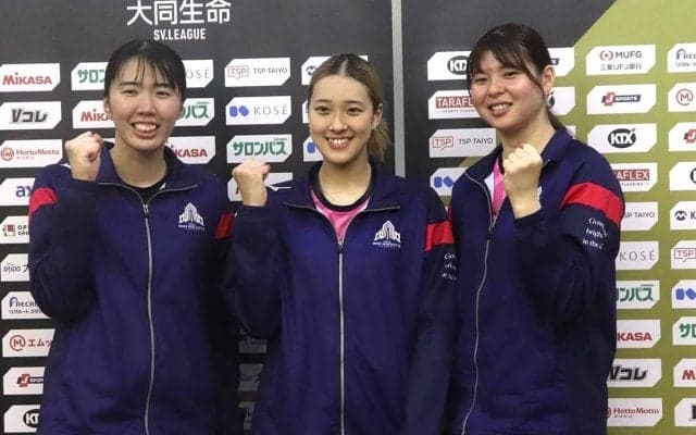 NEC川崎が見せた女王・大阪MV相手の激闘　5連勝も佐藤淑乃は「課題も見つかった」POMの山田二千華らが振り返る【SVリーグ】