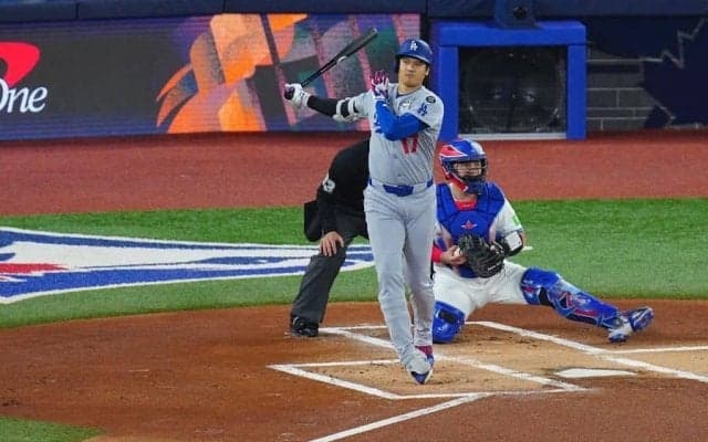 大谷翔平が三振した裏で「大興奮w」　スタンドにいた人物に注目「誇りだろう」