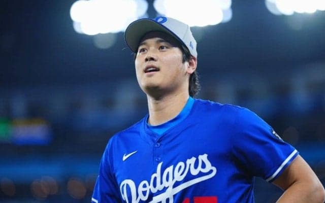 大谷翔平、WS直前の“おふざけ”が「かわいすぎだろ」　全米に流れた敵地への「警告だ」
