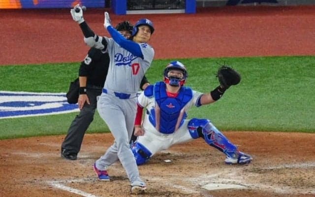 大谷翔平、WS初HR　松井秀喜以来の快挙、PS通算9号で日本人最多へあと1…反撃2ランに敵地騒然