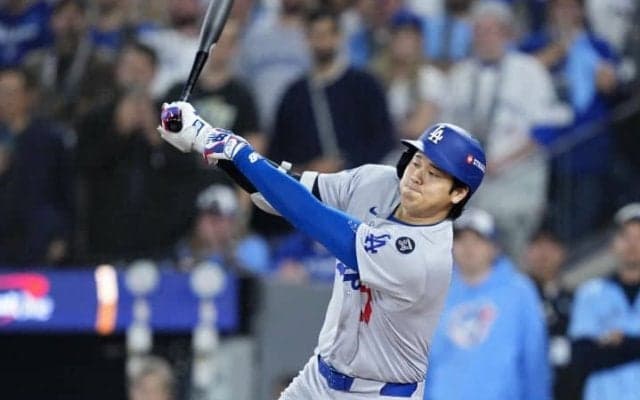 大谷翔平のWS初アーチも“珍現象”「さすが敵地」「なぜか寂しい」「試合展開はまぁあれだけど」ドジャースは初戦を落とす