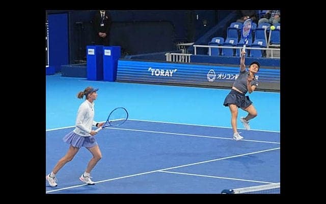 青山修子ペア 東レPPO準決勝敗退