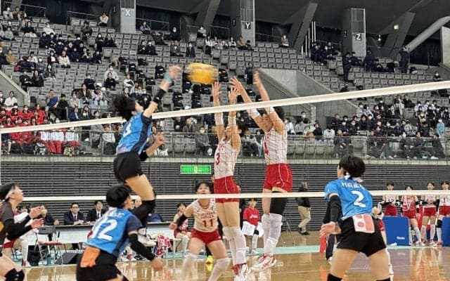 春高バレー宮城決勝　男子は東北が4連覇、女子は古川学園が21年連続で全国切符