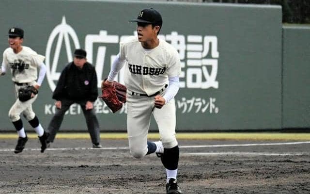 広島商エース「つるつるした」けれど…雨天の熱投、最終回の逆転呼ぶ