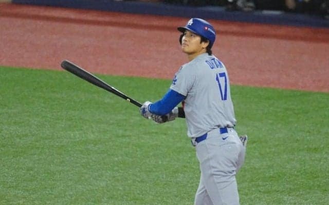 ド軍が5点快勝、対戦成績1勝1敗に　由伸は2戦連続完投、大谷は1安打1得点