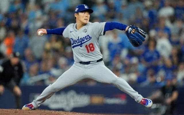 山本由伸に思わず“フッ”　マンシーは苦笑い、そして絶賛「最高だよ」「信じられない」