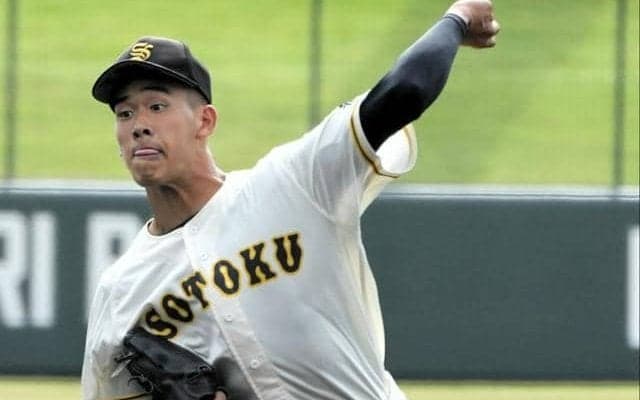 「広陵だけじゃない」　夏の悔し涙を糧にした長身左腕、崇徳の徳丸