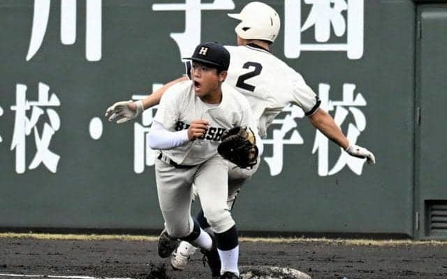 広島商、中国大会4強ならず　先発外の背番号3「1点の重み学んだ」