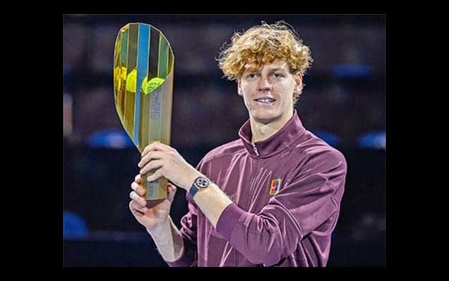 シナー 逆転勝ちでツアー22度目V