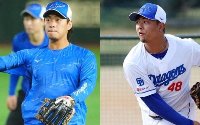 中日、2年目ドラ2ら3人を戦力外に　今季は1軍3打数3三振…高卒1年目にデビューの捕手も