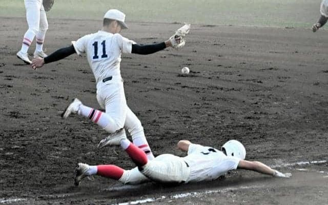 自らのエラー取り戻す、意地のサヨナラヘッスラ　智弁学園・逢坂選手