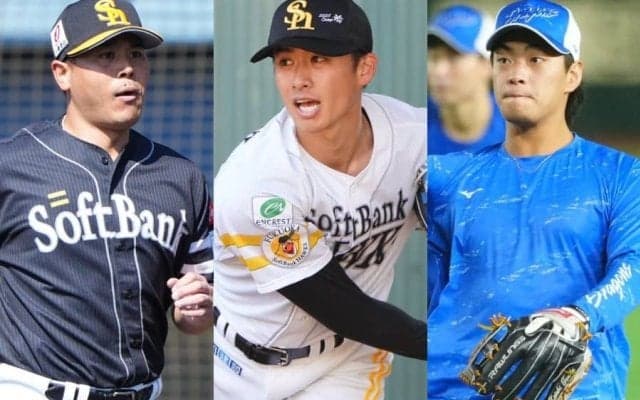 鷹、元ドラ1ら大量8選手を戦力外に　中日も3人に通告…2年目ドラ2も、27日の去就